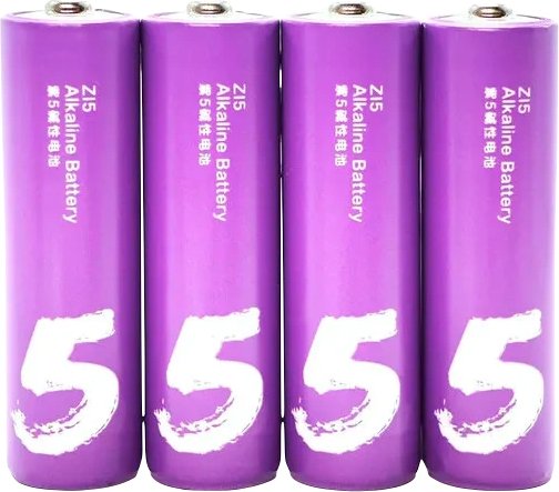 

Батарейка ZMI ZI5 Rainbow AA 4 шт. AA501 Colors