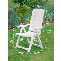 Стул Ipae Progarden Tampa TMP040BI (белый)