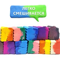 Пластилин Юнландия Веселый шмель 106432 (18 цв)