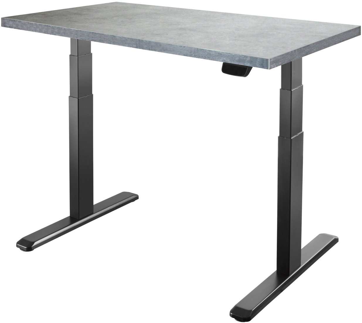 

Стол для работы стоя ErgoSmart Ergo Desk Prime 1360x800x36 мм (бетон чикаго/черный)