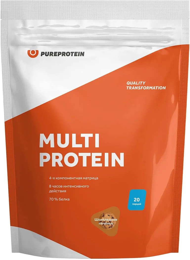 

Протеин сывороточный (изолят) Pureprotein Multi Protein (600 г, мокачино)