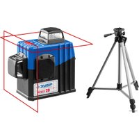 Лазерный нивелир Зубр Крест-2D 34907-2