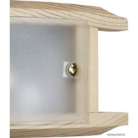 Бра Элетех Полесье 260х110 НББ 06-40 М39 1005205878 (матовый белый/сосна)