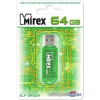 USB Flash Mirex Color Blade Elf Green 64GB [13600-FMUGRE64]