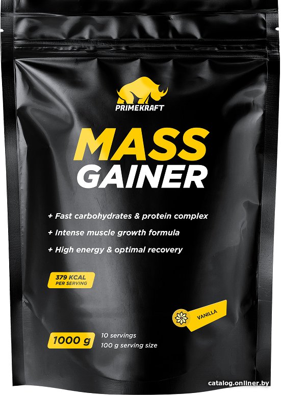 Гейнер Prime Kraft Mass Gainer (1000г, ваниль)