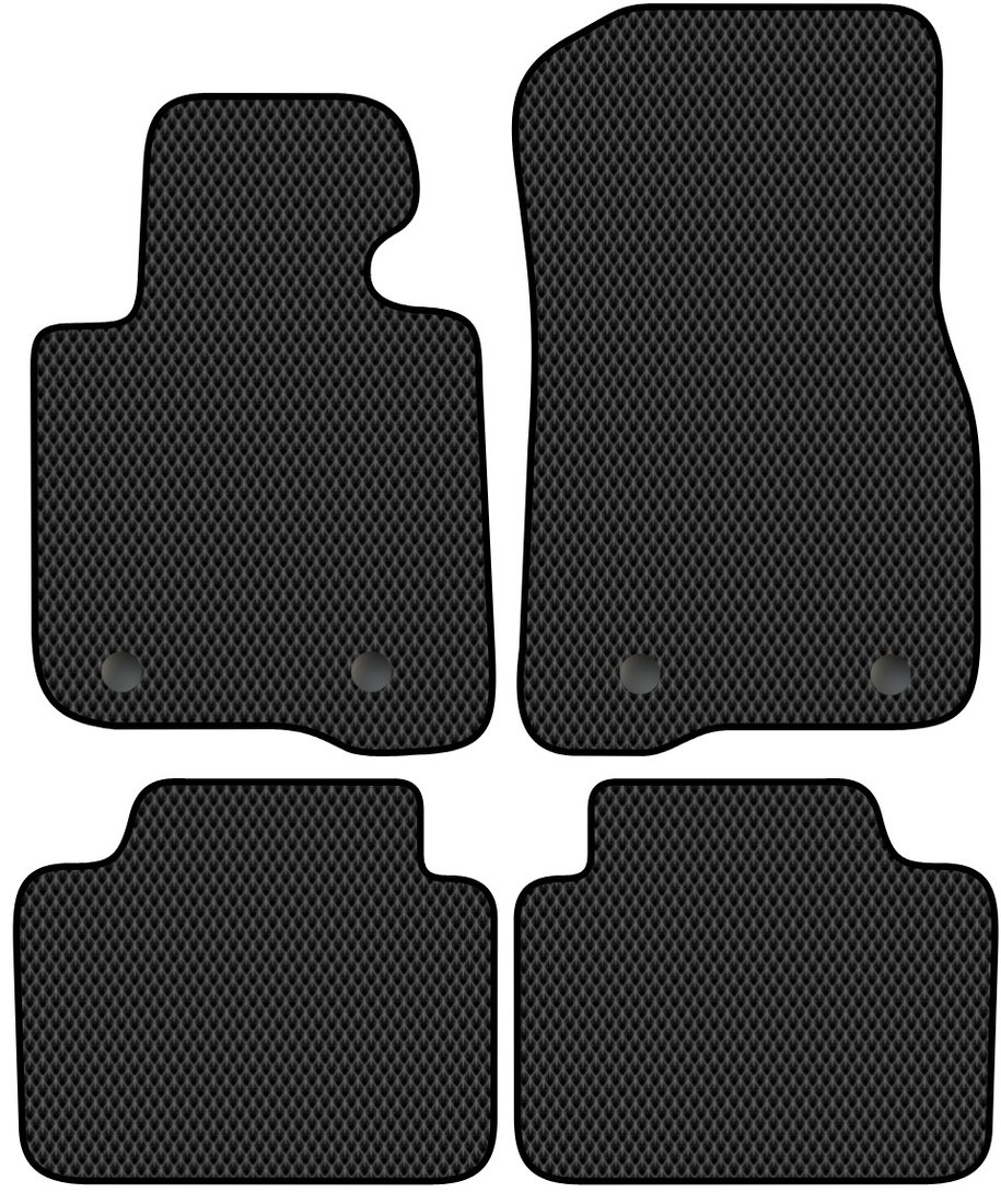 

Комплект ковриков для авто Alicosta BMW 4-Series I (седан / F36 / 2WD) 2014 - 2020 (черный, ромб)