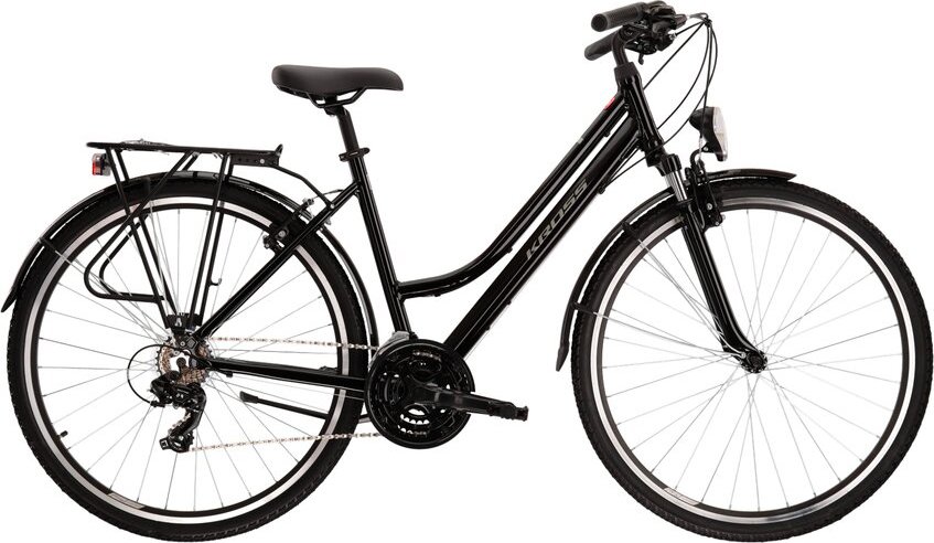 

Велосипед Kross Trans 1.0 DS/15" 2023 (черный/серый глянцевый)