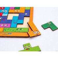 Мозаика/пазл WoodLand Toys Тетрис Смайлики 065209