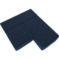 Угловой диван Лига диванов Лига-060 НПБ угол универсальный 129499 (шенилл Rimini 10 синий)