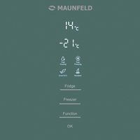 Холодильник MAUNFELD MFF200NFGN Matt Inverter