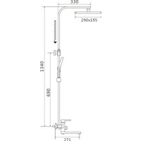 Душевая система  Shevanik S7036L