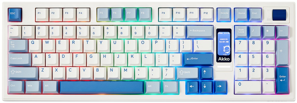Клавиатура Akko 5098B Glacier (Akko V3 Piano Pro)
