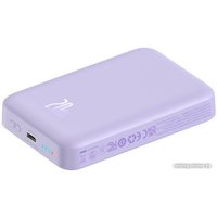 Внешний аккумулятор Baseus Magnetic Mini Air Wireless Fast Charge Power Bank 20W 10000mAh (сиреневый)