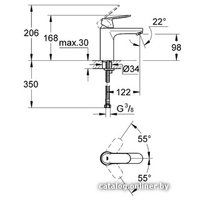 Смеситель Grohe Eurosmart Cosmopolitan 23327000 (хром)