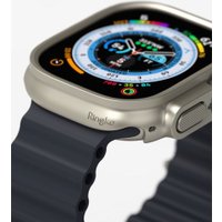 Чехол Ringke Slim 2шт для Apple Watch Ultra 1 / 2 (49 mm) Clear & Titanium Grey