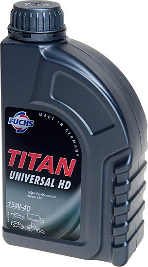 

Моторное масло Fuchs Titan Universal HD 15W-40 1л