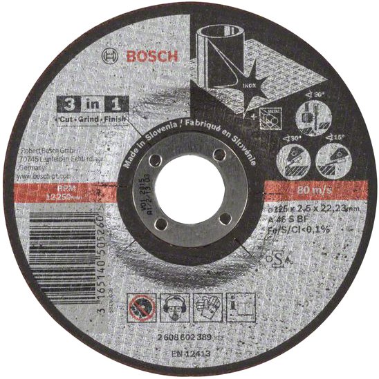 

Отрезной диск Bosch 2608602389