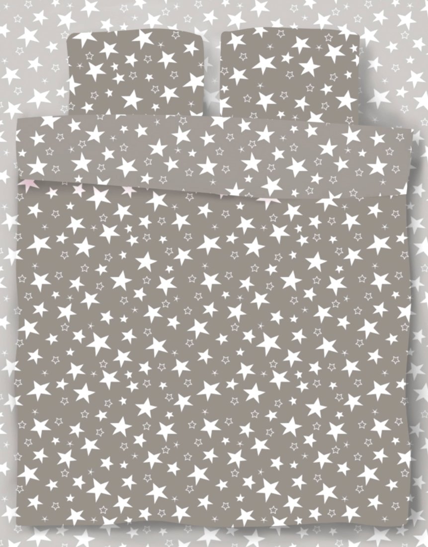 

Постельное белье Samsara Stars Grey 220-15 205x220