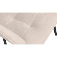 Стул Трия Шато конус Т2 (черный муар/велюр бежевый)