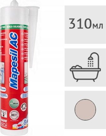 Mapei Mapesil AC N123 (античный белый)