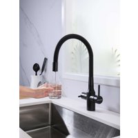 Смеситель Paulmark Salix Sa213419-418 (черный металлик)