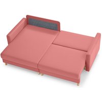 Угловой диван Mio Tesoro Дублин 497 (кирпичный 1285)