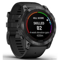Умные часы Garmin Fenix 7X Pro Solar (сланцево-серый/черный)