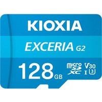 Карта памяти Kioxia Exceria G2 microSDXC LMEX2L128GG2 128GB (с адаптером)