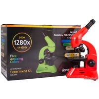 Детский микроскоп Levenhuk Rainbow 50L Plus (апельсин) 69055