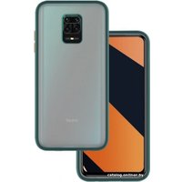 Чехол для телефона Case Acrylic для Xiaomi Redmi Note 9 Pro/Redmi Note 9S (зеленый)