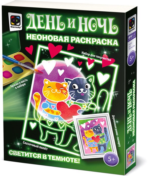 

Фреска Фантазер Неоновая раскраска. Лучшее свидание 430107