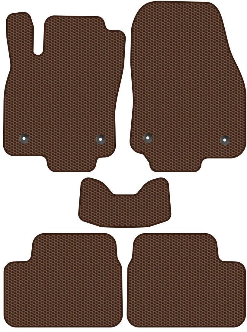 

Комплект ковриков для авто Alicosta Opel Astra III (хэтчбек 5 дв / L48) 2004 - 2011 (коричневый, сота)