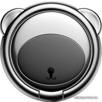 Накладка-держатель Baseus Bear Finger Metal Ring Grip Stand (черный)