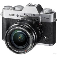 Беззеркальный фотоаппарат Fujifilm X-T20 Kit 18-55mm (серебристый)