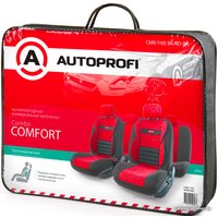 Комплект чехлов для сидений Autoprofi Comfort Combo CMB-1105 (черный/красный)