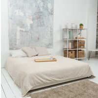 Плед Casa Conforte Nonna Inspiration 200x220 6154605 (бежевый)