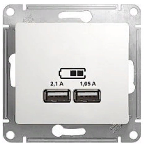 

Розетка Schneider Electric Glossa GSL000133