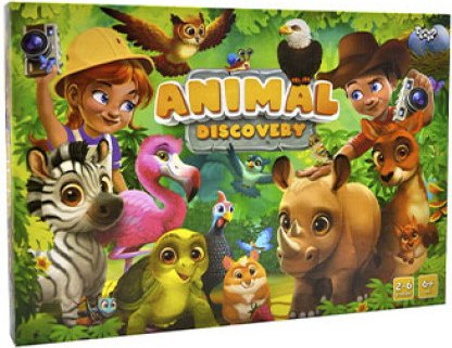 

Детская настольная игра Danko Toys Animal Discovery G-AD-01-01