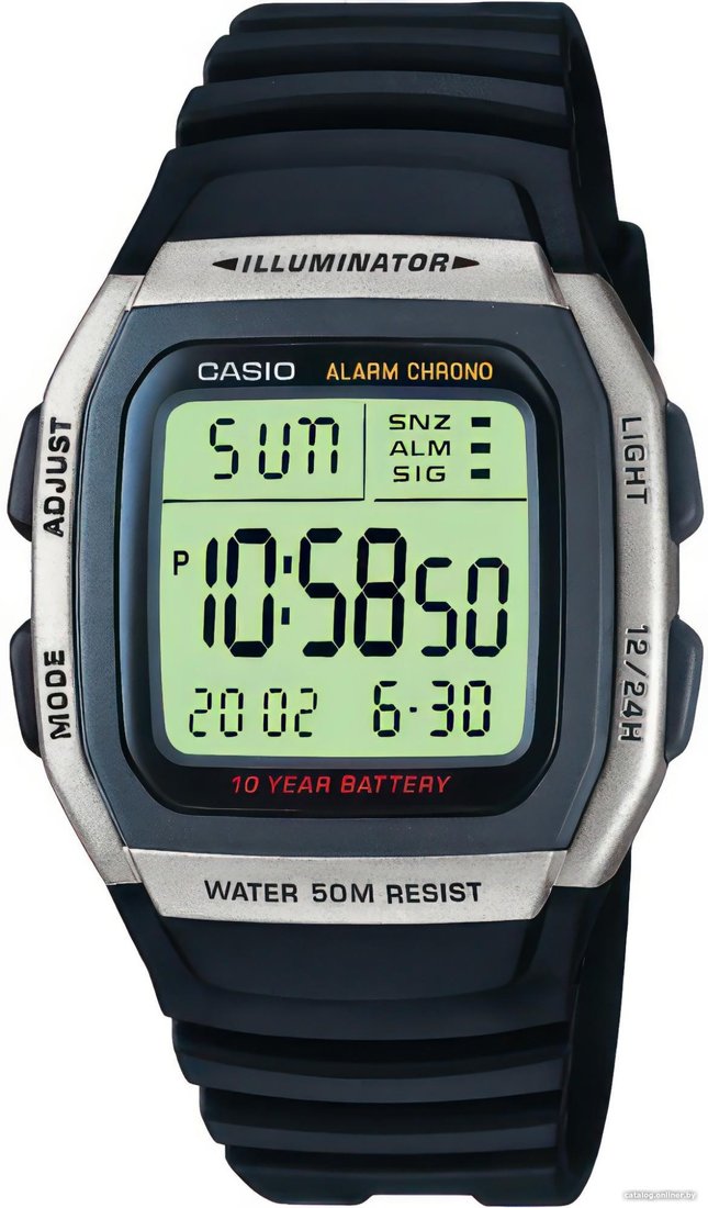 Наручные часы Casio W-96H-1A