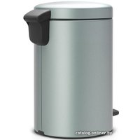 Мусорное ведро Brabantia Pedal Bin NewIcon 12 л (мятный металлик)