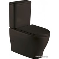 Унитаз напольный WeltWasser Angerbach 001 MT-BL (черный матовый)