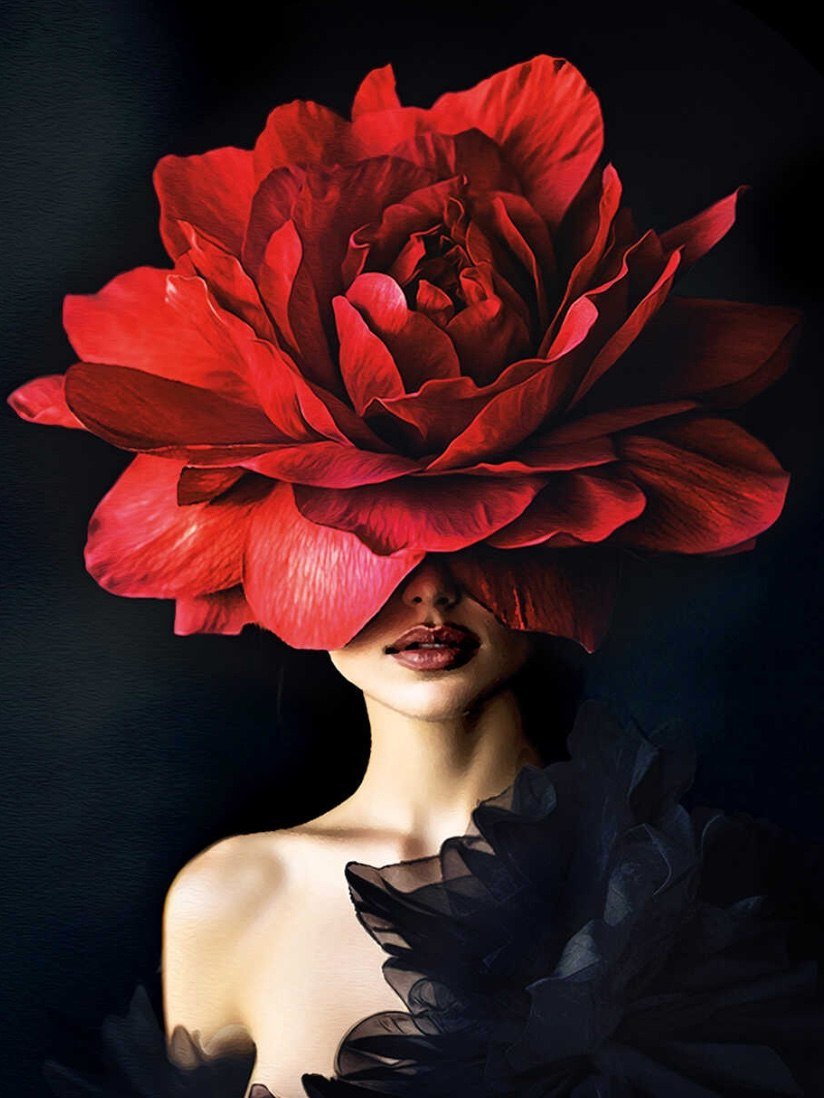 

Алмазная мозаика Феникс+ Роскошная роза 70851