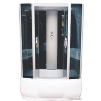 Душевая кабина Водный мир ВМ-8862 170x75 (черный/тонированное стекло) в Борисове