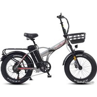 Электровелосипед White Siberia Slav Pro (матовый серый)