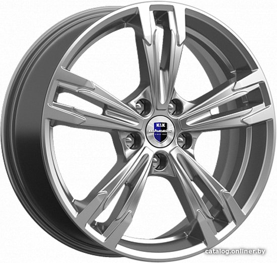 Литые диски K&K Karrera Light 18x7 5x112мм DIA 66.6мм ET 35мм Дарк платинум