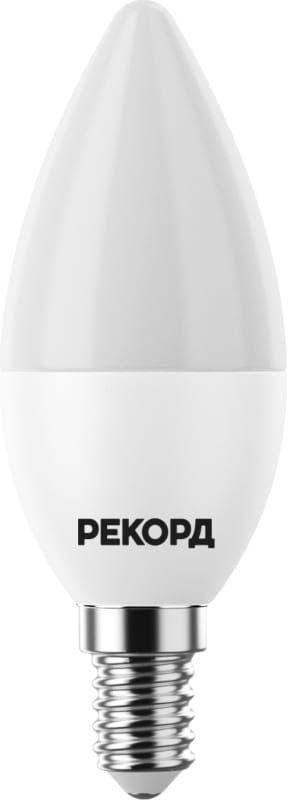 

Светодиодная лампочка Рекорд LED B37-U 8W Е14 3000К