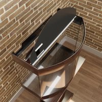 Аквариум Hydroterra Gloria 50 л без тумбы (венге)