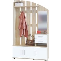 Стенка Сокол ВШ-2.2 (дуб сонома/белый)