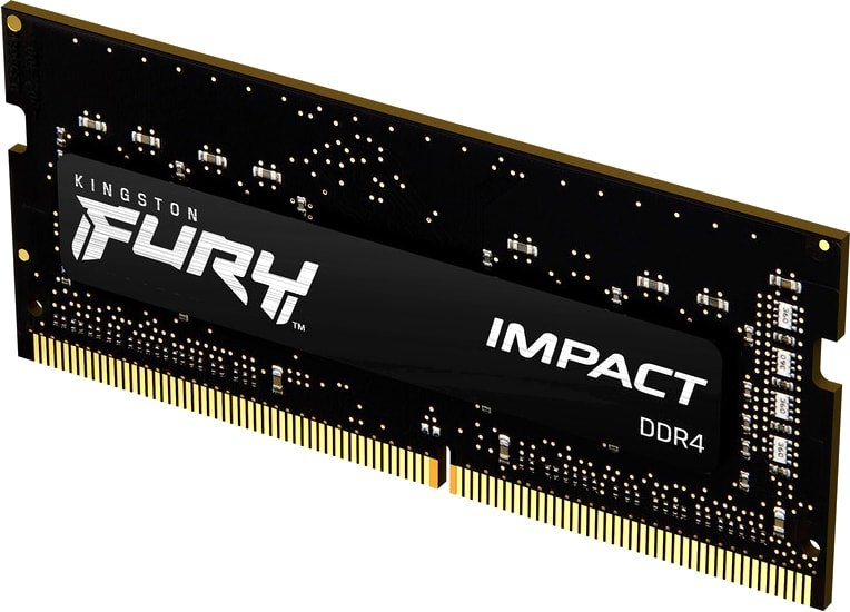 

Оперативная память Kingston FURY Impact 16GB DDR4 SODIMM PC4-21300 KF426S16IB/16