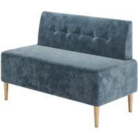 Диван MONOFIX Четт 2-хместный (микровелюр/пыльно-голубой №26)